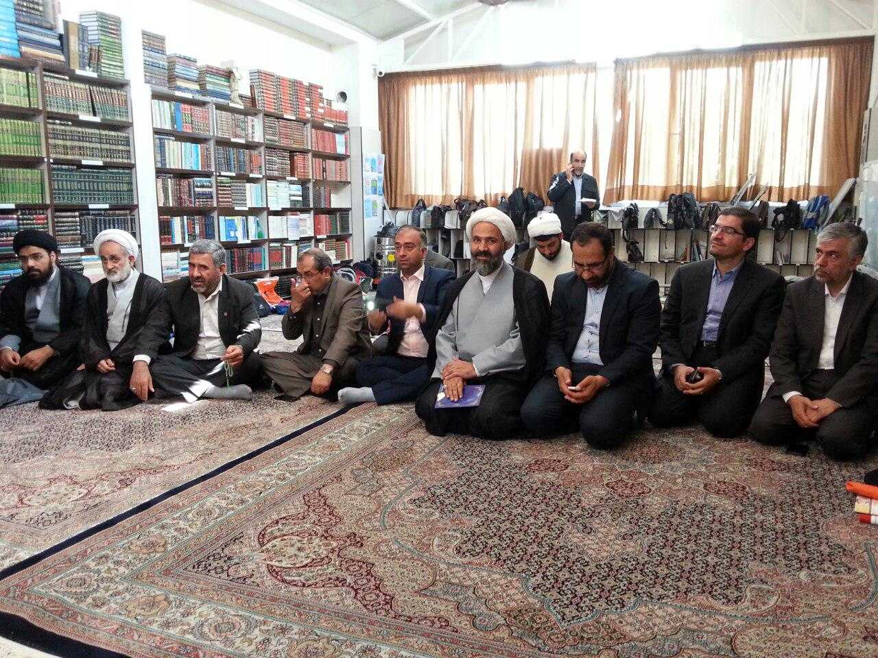 بازدید اعضای کمیسیون فرهنگی مجلس از مسجد صنعتگران مشهد