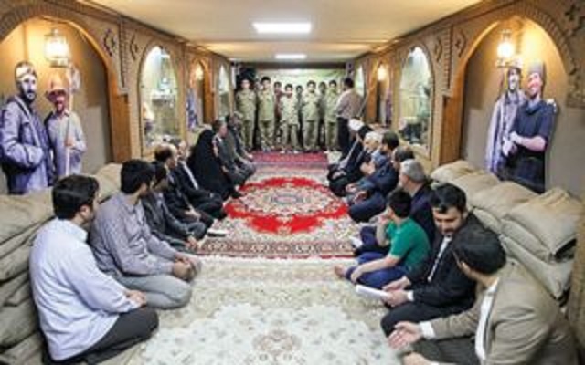 با حضور اعضای کمیسیون فرهنگی مجلس سنگری برای دهه نودی ها افتتاح شد