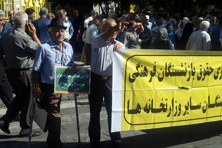 پژمانفر در جمع بازنشستگان خراسان رضوی: حق افرادی که ۳۰ سال خدمت کرده‌اند، دریافت حقوق مطابق شئونات است