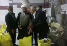 حجت الاسلام پژمان فر از کارخانه آرد مدنی