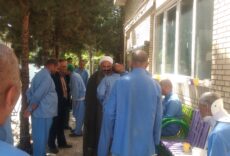 بازدید حجت الاسلام پژمان‌فر از آسایشگاه جانبازان اعصاب و روان