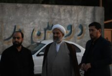 بازدید غیر رسمی از زیرساخت‌های آموزشی و ورزشی روستای گرجی علیا
